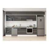 Alvinka 380X240 Cm Mutfak Dolabı, Mb E80S60S40 1 Antrasit Suntalam