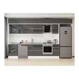 Alvinka 380X240 Cm Mutfak Dolabı, Mb E80S60S40 2 Antrasit Suntalam