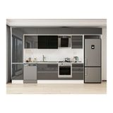 Alvinka 380X240 Cm Mutfak Dolabı, Mbb E80B50S50 3 Antrasit Suntalam