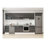 Alvinka 385X222 Cm Mutfak Dolabı, Mb E80S45S60 1 Antrasit Mdf