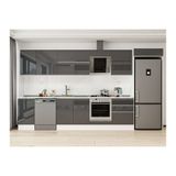 Alvinka 385X222 Cm Mutfak Dolabı, Mb E80S45S60 2 Antrasit Suntalam