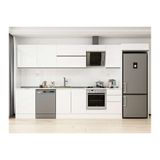 Alvinka 385X222 Cm Mutfak Dolabı, Mb E80S60S45 2 Beyaz Suntalam