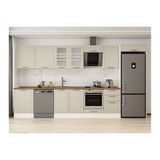 Alvinka 390X222 Cm Klasik Mebran Mutfak Dolabı, Mb E80S60S50 3 Mebran Kumtaşı Suntalam