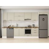 Alvinka 390X222 cm Klasik Mebran Mutfak Dolabı MB-E90S40S60-1 Kumtaşı - Suntalam - Kum Beji