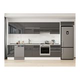 Alvinka 390X222 Cm Mutfak Dolabı, Mb E90S40S60 1 Antrasit Suntalam