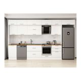 Alvinka 390X240 Cm Klasik Mebran Mutfak Dolabı, Mb E80S50S60 2 Mebran Beyaz Suntalam