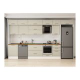 Alvinka 390X240 Cm Klasik Mebran Mutfak Dolabı, Mb E80S60S50 2 Mebran Kumtaşı Suntalam
