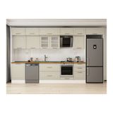 Alvinka 390X240 Cm Klasik Mebran Mutfak Dolabı, Mb E80S60S50 3 Mebran Kumtaşı Suntalam