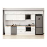 Alvinka 390X240 Cm Klasik Mebran Mutfak Dolabı, Mb E90S60S40 2 Mebran Beyaz Mdf