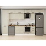 Alvinka 390X240 cm Klasik Mebran Mutfak Dolabı MBB-E90B60S40-2 Kumtaşı - Mdf - Kum Beji