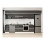 Alvinka 390X240 Cm Mutfak Dolabı, Mb E80S50S60 1 Antrasit Mdf