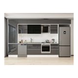 Alvinka 390X240 Cm Mutfak Dolabı, Mbb E80B60S50 3 Antrasit Suntalam