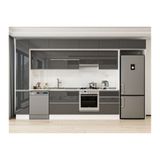 Alvinka 390X240 Cm Mutfak Dolabı, Mbb E90B40S60 1 Antrasit Suntalam