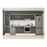 Alvinka 390X240 Cm Mutfak Dolabı, Mbb E90B50S50 1 Antrasit Mdf