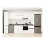 Alvinka 395X222 Cm Mutfak Dolabı, Mbb E90B45S60 1 Beyaz Mdf