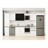 Alvinka 395X222 Cm Mutfak Dolabı, Mbb E90B45S60 3 Beyaz Mdf