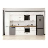 Alvinka 395X240 Cm Klasik Mebran Mutfak Dolabı, Mbb E90B45S60 2 Mebran Beyaz Suntalam