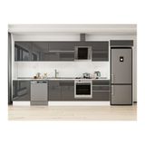 Alvinka 400X222 Cm Mutfak Dolabı, Mb E80S60S60 2 Antrasit Suntalam
