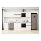 Alvinka 400X222 Cm Mutfak Dolabı, Mb E80S60S60 2 Beyaz Mdf