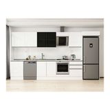 Alvinka 400X222 Cm Mutfak Dolabı, Mb E80S60S60 3 Beyaz Mdf
