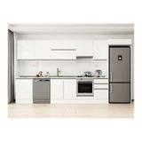 Alvinka 400X222 Cm Mutfak Dolabı, Mb E90S60S50 1 Beyaz Mdf