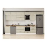Alvinka 400X240 Cm Klasik Mebran Mutfak Dolabı, Mb E80S60S60 2 Mebran Kumtaşı Suntalam