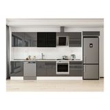Alvinka 410X222 Cm Mutfak Dolabı, Mb E90S60S60 3 Antrasit Suntalam