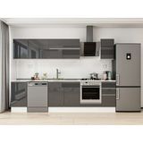 Alvinka Mutfak Dolabı M-E90S45S40-2 Antrasit - Suntalam