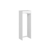 Alvinka Mutfak Modül 100 H222 Cm Buz Dolabı, Beyaz Mdf