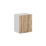 Alvinka Mutfak Modül Duz Üst 1Dk1R 50 H60 Cm Dolap, Beyaz Dore Mdf