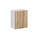 Alvinka Mutfak Modül Duz Üst 1Dk2R 60 H72 Cm Dolap, Beyaz Dore Mdf
