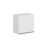 Alvinka Mutfak Modül Hg_J Üst 1Dk1R 60-H60Cm Dolap Beyaz Beyaz Mdf