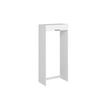 Alvinka Mutfak Modül Mbr_A 100 H222 Cm Buz Dolabı, Beyaz Beyaz Mdf