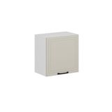 Alvinka Mutfak Modül Mbr_A Üst 1Dk1R 60 H60 Cm Dolap Beyaz Kumtaşı Mdf