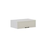 Alvinka Mutfak Modül Mbr_A Üst 1Yk 90 H30 Cm Yuk Dolap Beyaz Kumtaşı Mdf