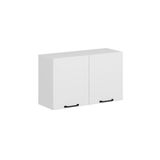 Alvinka Mutfak Modül Mbr_A Üst 2Dk1R 100 H60 Cm Dolap Beyaz Beyaz Mdf
