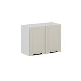 Alvinka Mutfak Modül Mbr_A Üst 2Dk1R 80 H60 Cm Dolap Beyaz Kumtaşı Mdf