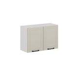 Alvinka Mutfak Modül Mbr_A Üst 2Dk1R 90 H60 Cm Dolap Beyaz Kumtaşı Mdf