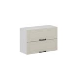 Alvinka Mutfak Modül Mbr_A Üst 2Yk1R 90 H60 Cm Dolap Beyaz Kumtaşı Mdf