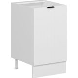 Alvinka Mutfak Modül Mbr_b Alt 1K1R 50CM Dolap Beyaz Beyaz Mdf - Gövde:Mdf