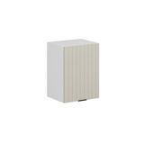 Alvinka Mutfak Modül Mbr_B Üst 1Dk1R 45 H60 Cm Dolap Beyaz Kumtaşı Mdf