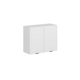 Alvinka Mutfak Modül Mbr_B Üst 2Dk1R 90 H72 Cm Dolap Beyaz Beyaz Mdf
