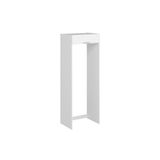 Alvinka Mutfak Modül Mbr_C 100 H222 Cm Buz Dolabı, Beyaz Mdf