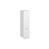 Alvinka Mutfak Modül Mbr_C 60 H240 Cm Boy Dolabı, Beyaz Beyaz Mdf