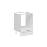 Alvinka Mutfak Modül Mbr_C Alt 1K 60 Cm Ank Dolap, Beyaz Beyaz Mdf