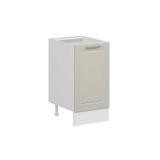Alvinka Mutfak Modül Mbr_C Alt 1K1R 45 Cm Dolap, Beyaz Kumtaşı Mdf
