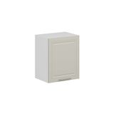 Alvinka Mutfak Modül Mbr_C Üst 1Dk1R 50 H60 Cm Dolap, Beyaz Kumtaşı Mdf
