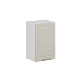 Alvinka Mutfak Modül Mbr_C Üst 1Dk2R 45 H72 Cm Dolap, Beyaz Kumtaşı Mdf