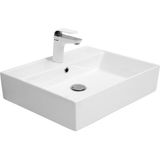 Alvit Architect Beyaz Tezgah Üstü Lavabo 45x55 cm Dayanıklı Malzeme ile Modern Tasarım