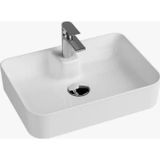 Alvit Tezgah Üstü Set Üstü Lavabo 42*60 Delikli Quarter Bath Rapid Line Line